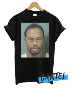 Tiger Woods Mugshot awesome T shirt