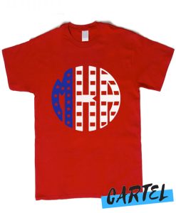 Monogram 4th of July awesome T Shirt