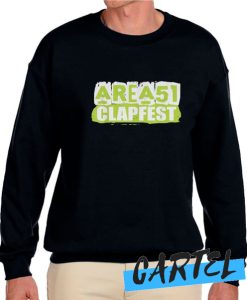 Area 51 Clapfest Clap Alien Cheeks awesome Sweatshirt