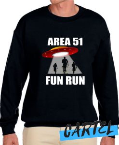 Area 51 Fun Run Alien awesome Sweatshirt