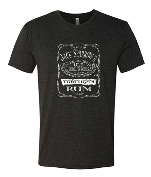 Captain Jack Sparrows Tortuga Rum awesome T Shirt