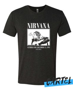 Kurt Cobain Grunge Nirvana Black awesome Tshirt