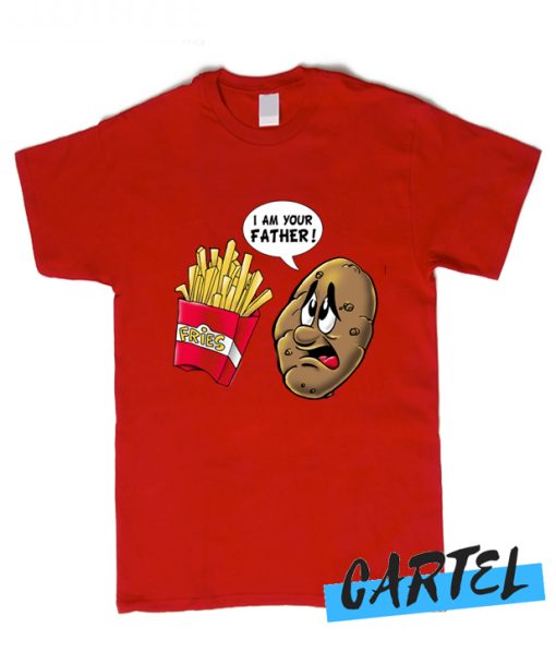 uniors Funny Potato to Fries I Am Your Father! T-Shirt