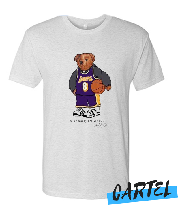 Vintage NBA Kobe Bryant Polo Bear 