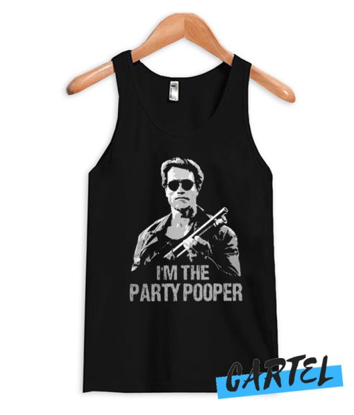 Arnold Schwarzenegger Party Pooper Tank Top