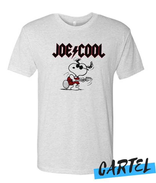 Peanuts Snoopy Joe Cool Rock AC-DC T-Shirt – tshirtcartel