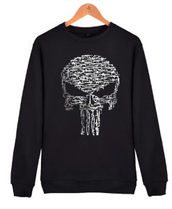 Punisher Gun Skull awesome graphic Sweatshirt