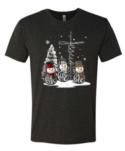 Snowman Faith Hope Love awesome graphic T Shirt