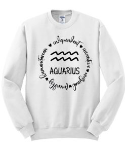 Aquarius graphic Sweatshirt