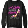 A Queen Was Born In February awesome Sweatshirt