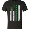 St Patrick's Day Irish American Flag awesome T Shirt
