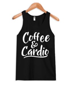 Coffee and Cardio Workout Tank Top