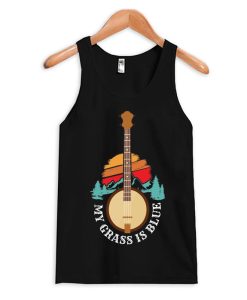 Banjo American Country Music Instrument Tank Top