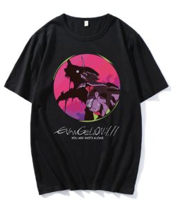 Evangelion You Are Not Alone T-Shirt