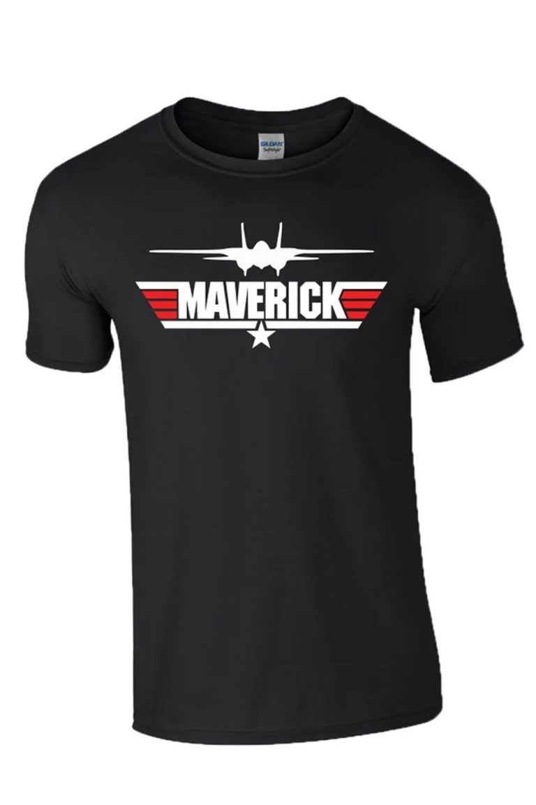 Maverick Top Gun T Shirt Tom Cruise Action Movie – tshirtcartel